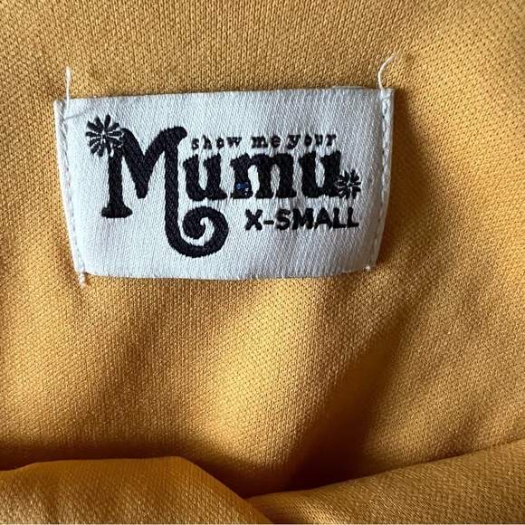 Show Me Your Mumu Throw and Go Tie Mini Sunset Stripe Size XS Mod Retro Beach - Picture 9 of 11